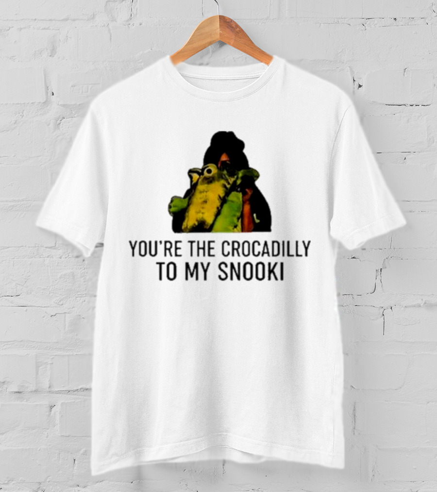 You're The Crocadilly To My Snooki Fun Colorful Frog T-Shirt