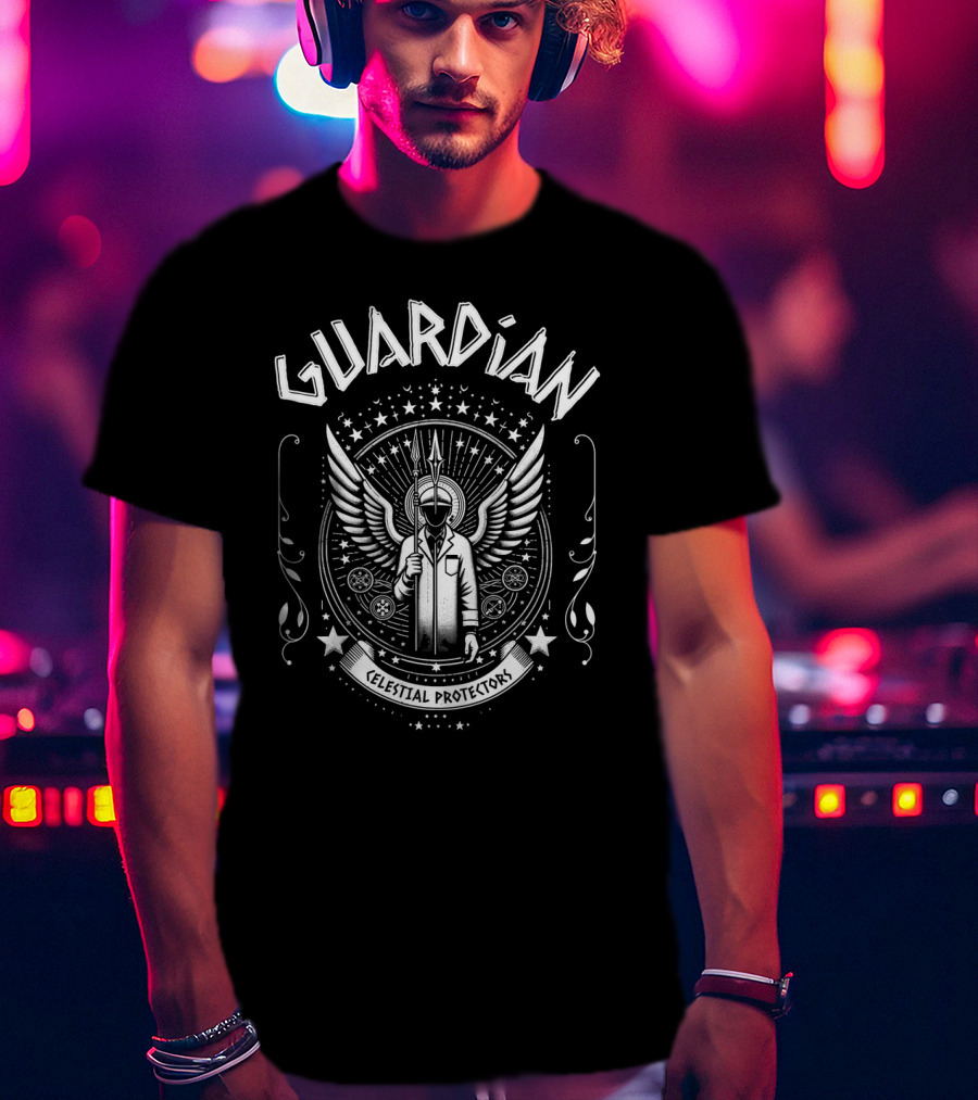 Guardian Celestial Protectors Vintage Angels T-Shirt