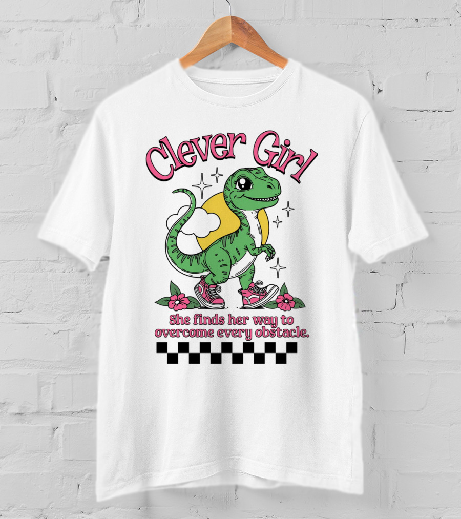 Clever Girl She Finds Her Way To Overcome Every Obstacle T-Shirt