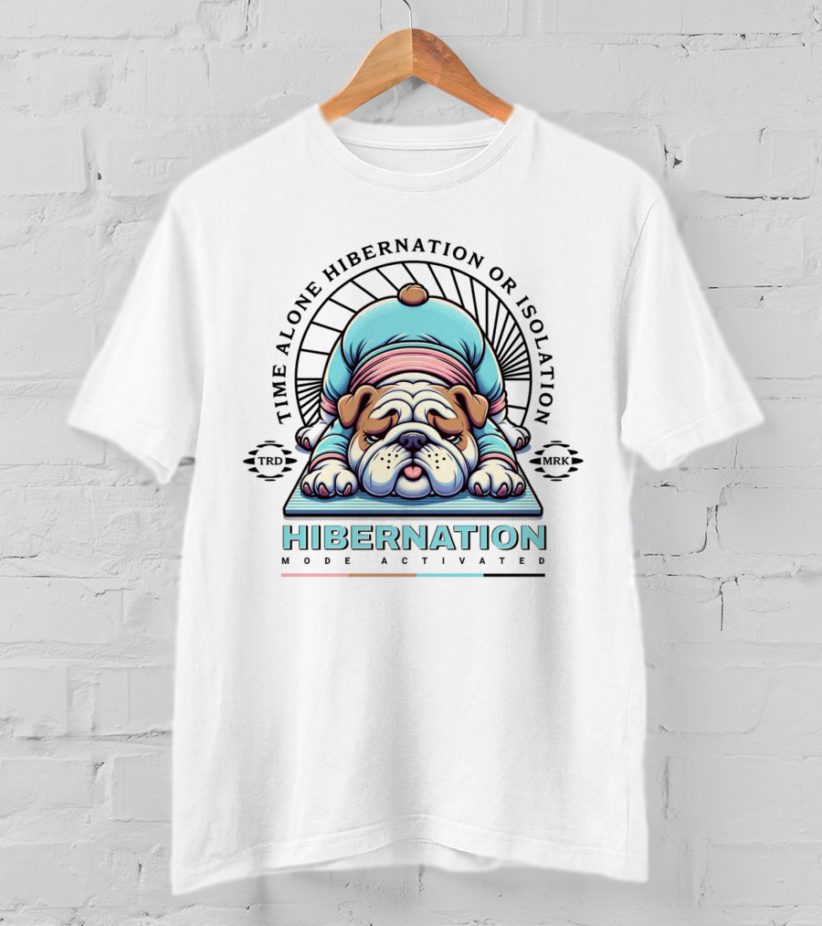 Time Alone Hibernation Or Isolation Mode Activated T-Shirt