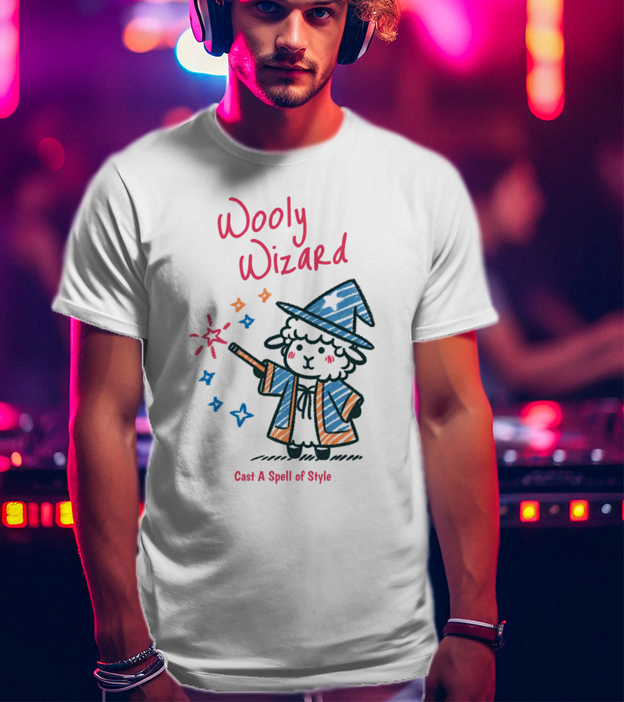 Wooly Wizard Cast A Spell Of T-Shirt