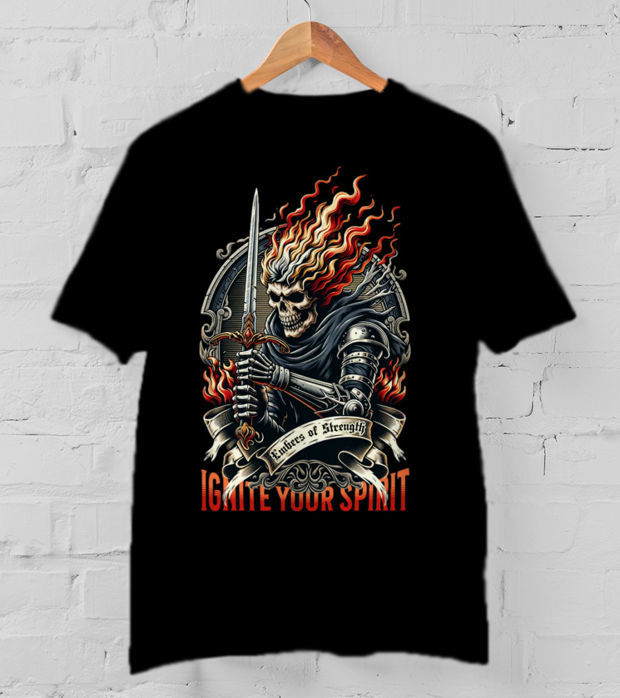 Embers Of Strength Ignite Your Spirit T-Shirt