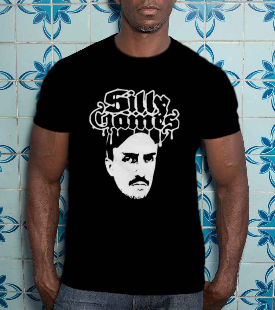 Silly Games Cream Crew Face T-Shirt