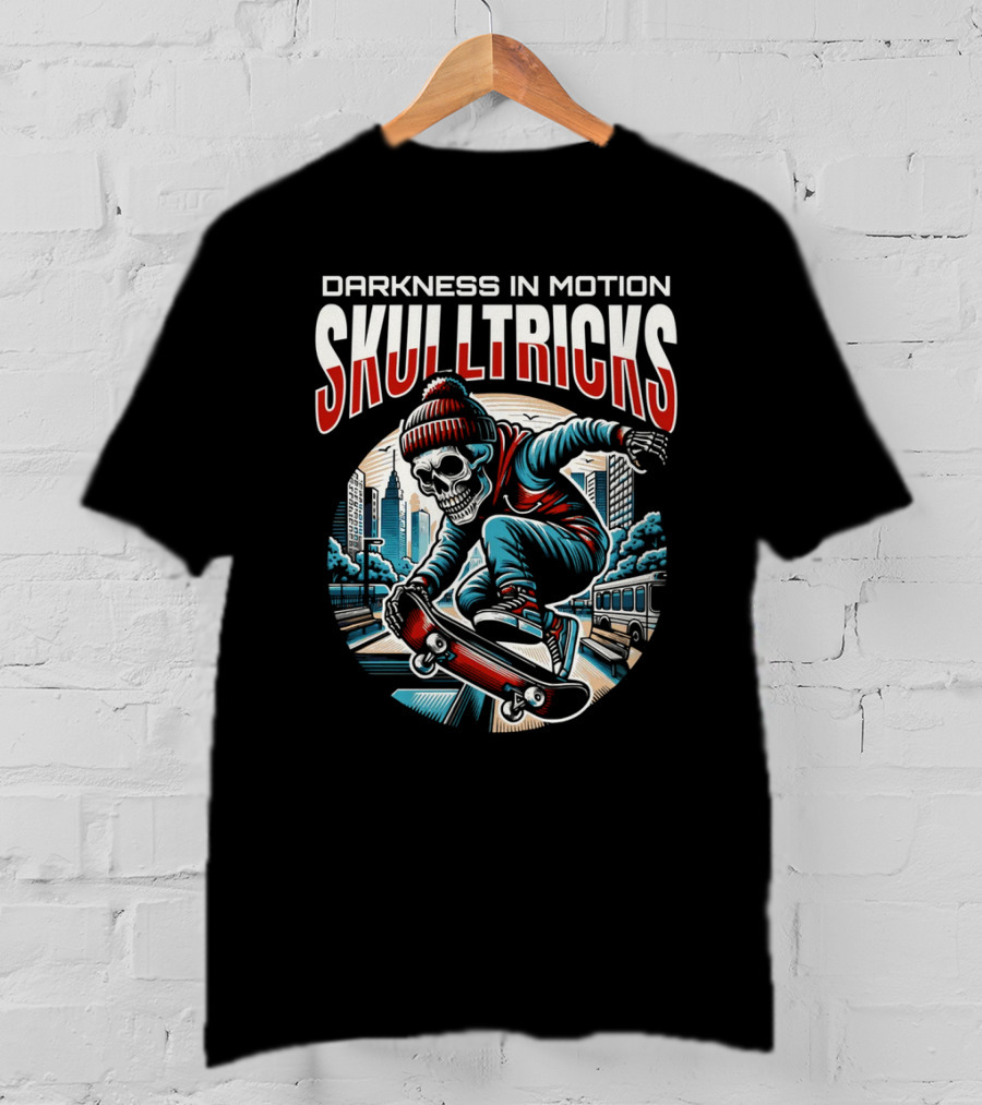 DARKNESS IN MOTION SKULLTRICKS T-Shirt