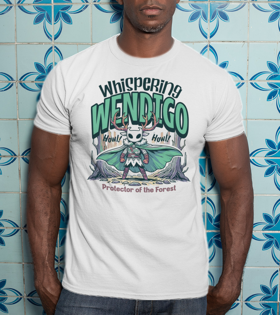 Whispering Wendigo Protector Of The Forest T-Shirt