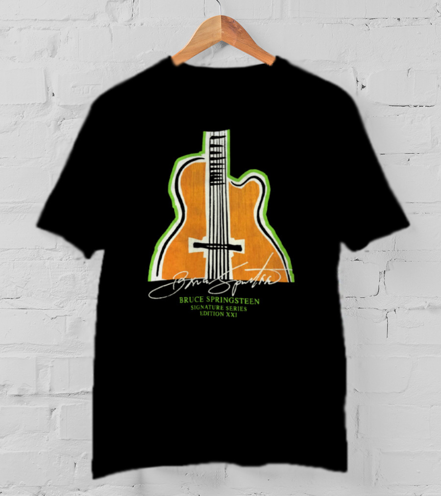 Bruce Springsteen Guitar Signature Series Edition XXI T-Shirt