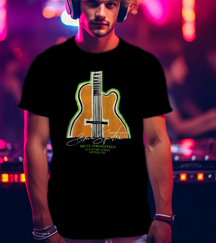 Bruce Springsteen Guitar Signature Series Edition XXI T-Shirt