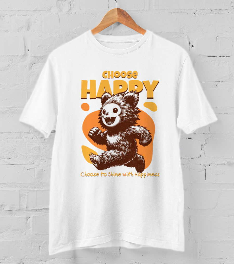 Choose Happy Choose To Shine With Happiness T-Shirt