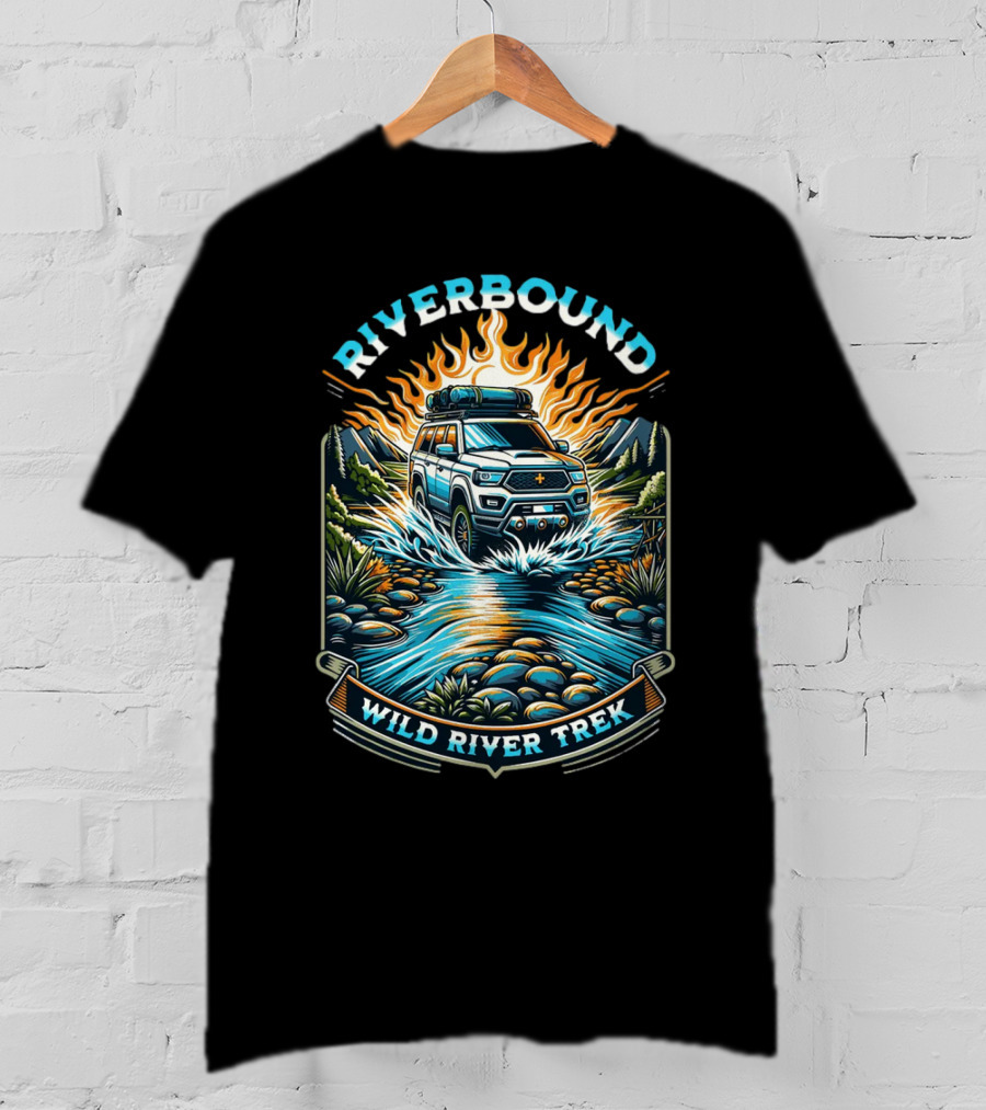 Riverbound Wild River Trek Adventurebound Off-Road Expedition T-Shirt