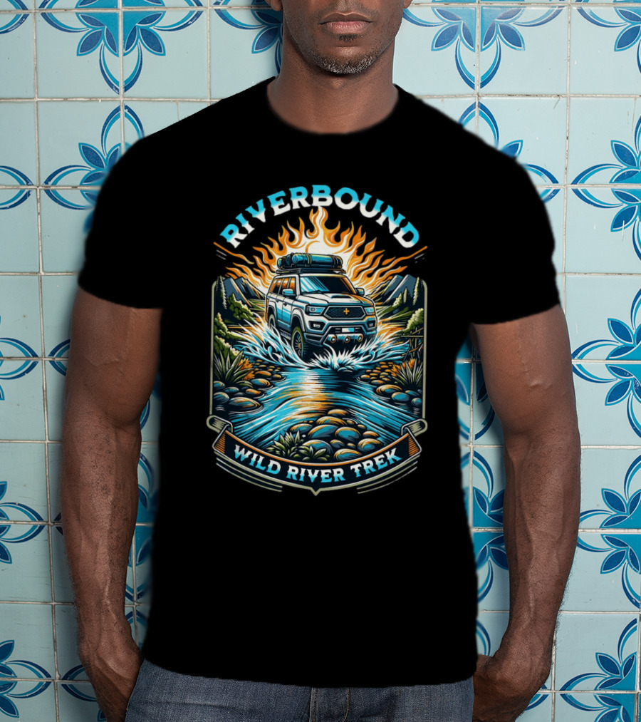 Riverbound Wild River Trek Adventurebound Off-Road Expedition T-Shirt