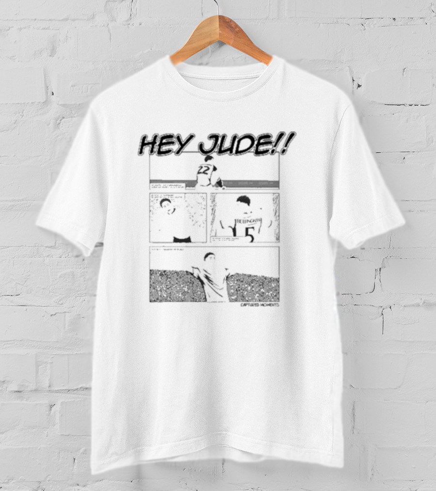 HEY JUDE Number 22 Football Comic Captured Moments T-Shirt