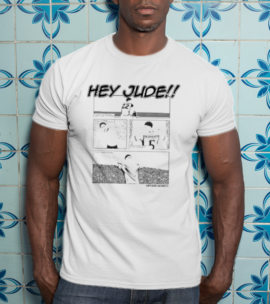HEY JUDE Number 22 Football Comic Captured Moments T-Shirt