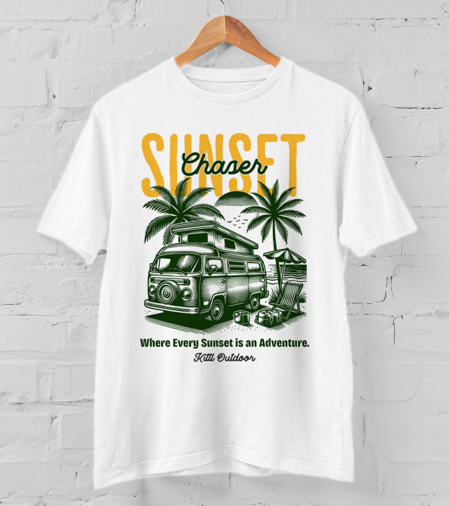 Sunset Chaser Where Every Sunset Is An Adventure Kittl Outdoor T-Shirt