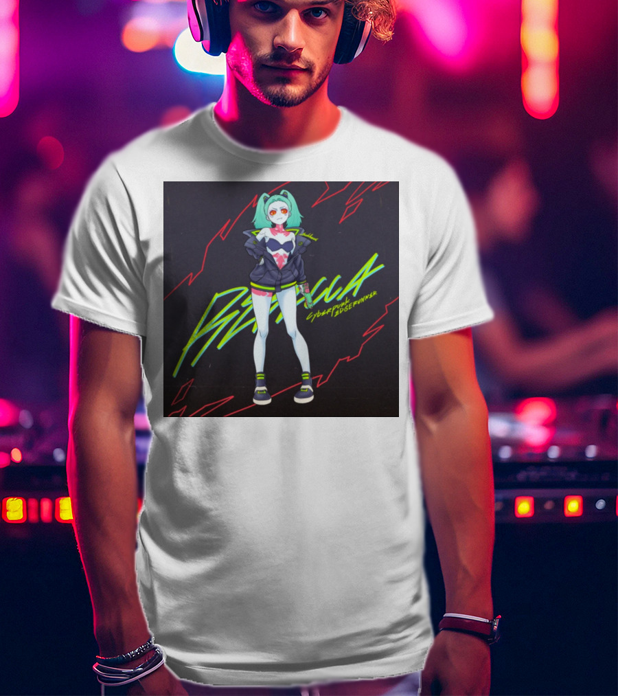 Rebecca Cyberpunk Edgerunners Neon T-Shirt