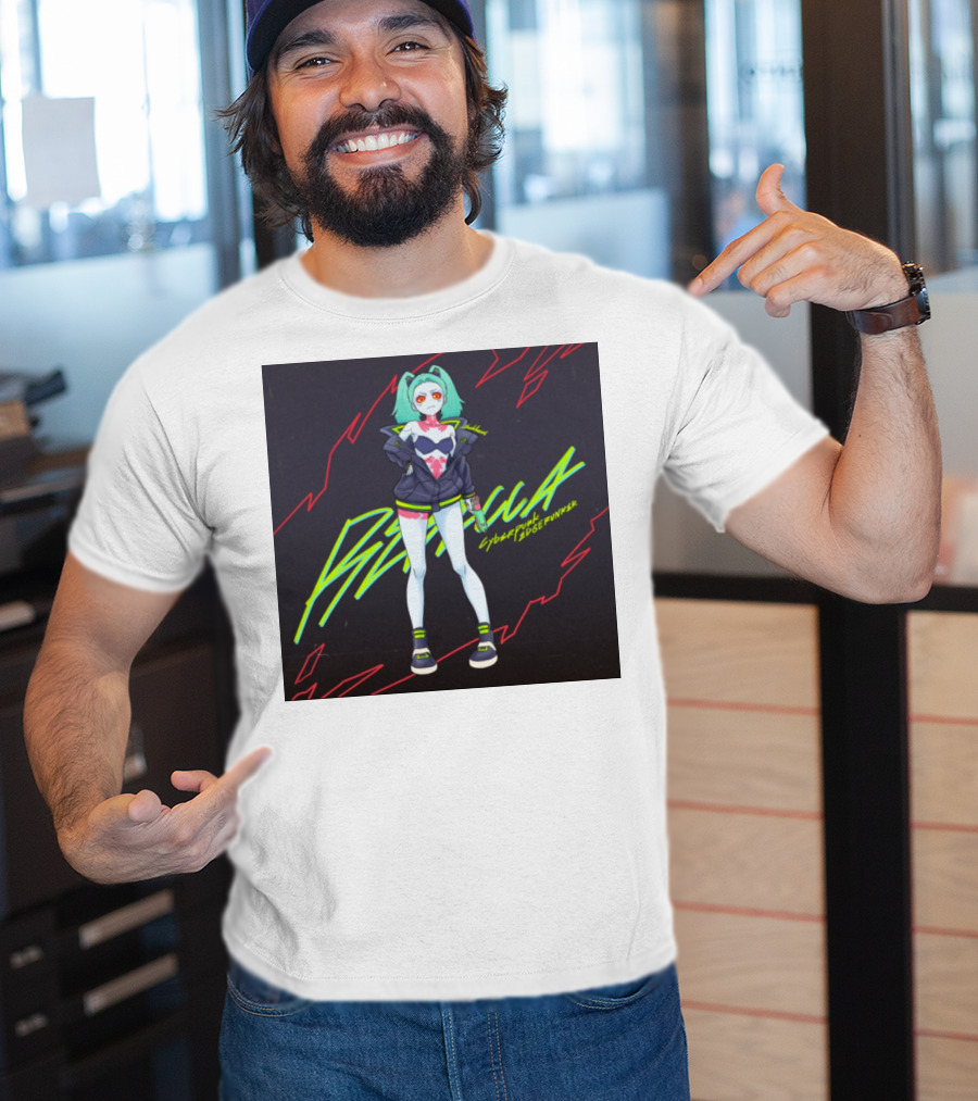 Rebecca Cyberpunk Edgerunners Neon T-Shirt
