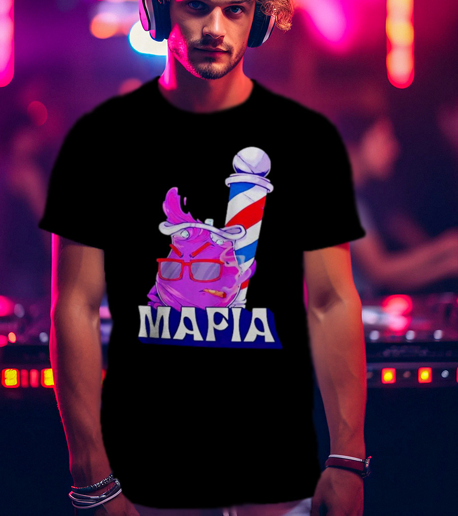 Mafia Purple Barber Pole Cool Aid Playoff Pack T-Shirt