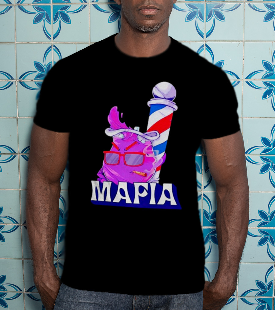 Mafia Purple Barber Pole Cool Aid Playoff Pack T-Shirt