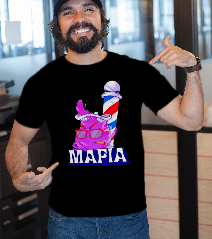 Mafia Purple Barber Pole Cool Aid Playoff Pack T-Shirt