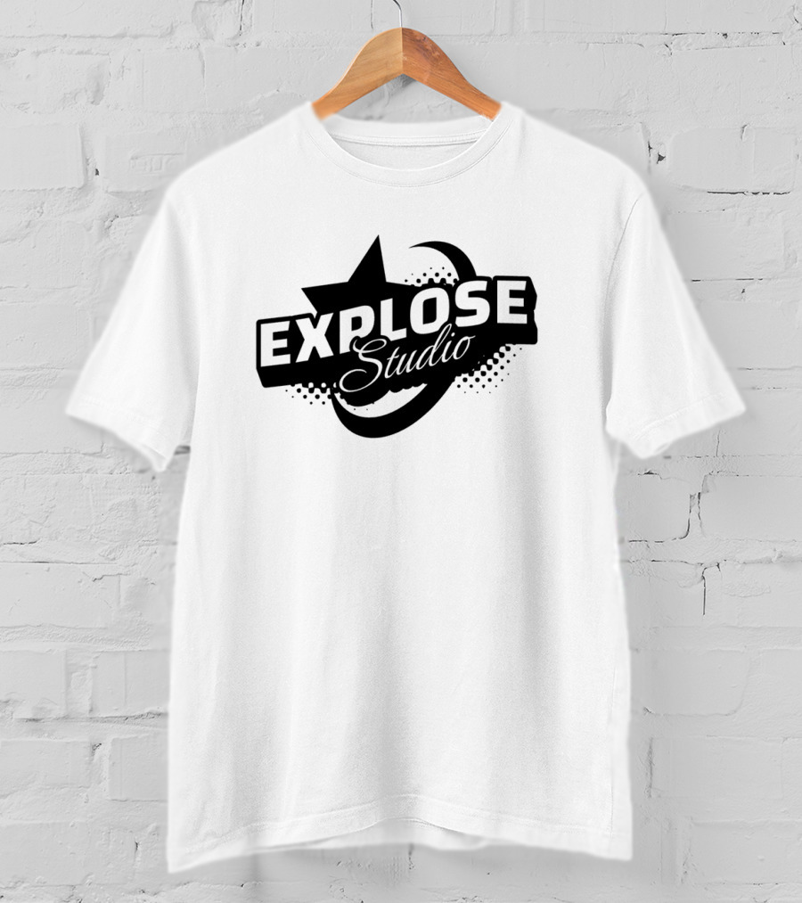 EXPL0SE Studio Starburst Halftone T-Shirt