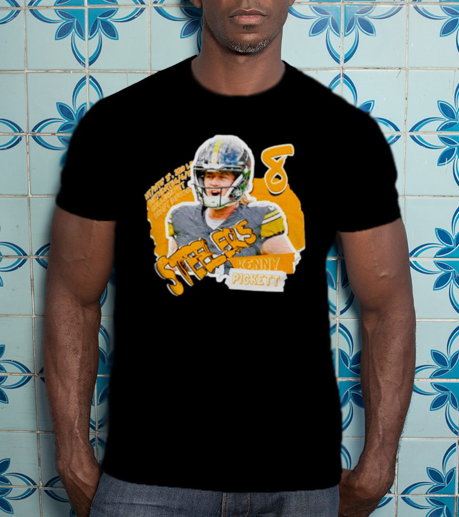 Kenny Pickett Steelers Football Number 8 T-Shirt