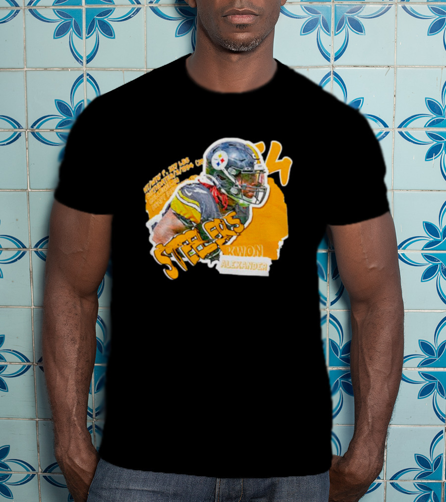 Kwon Alexander Steelers Helmet Football T-Shirt