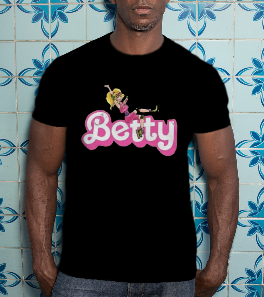 Betty Blonde Vintage Pink T-Shirt