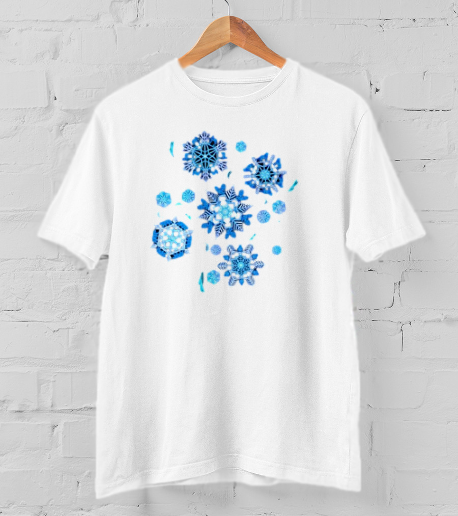 Merry Menagerie Animal Kingdom’s Puppets Retro Snowflakes T-Shirt
