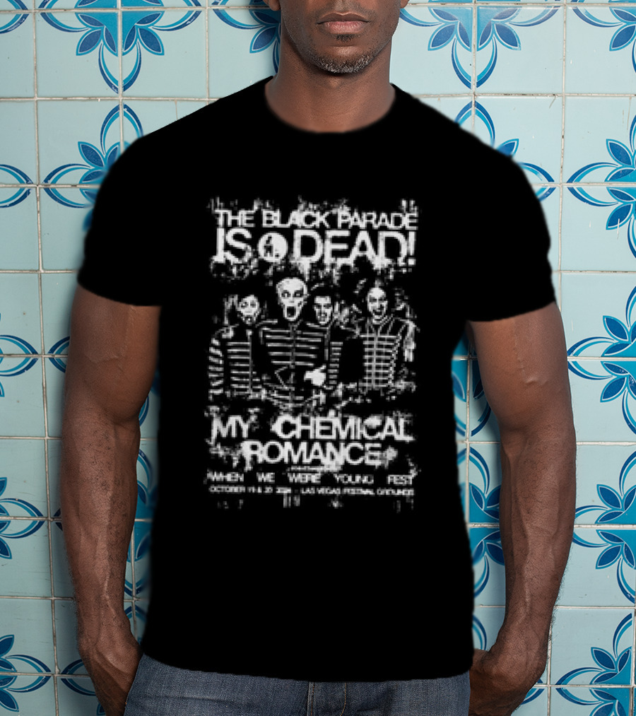 The Black Parade Is Dead My Chemical Romance When We Were Young Fest Las Vegas October 21 23 T-Shirt