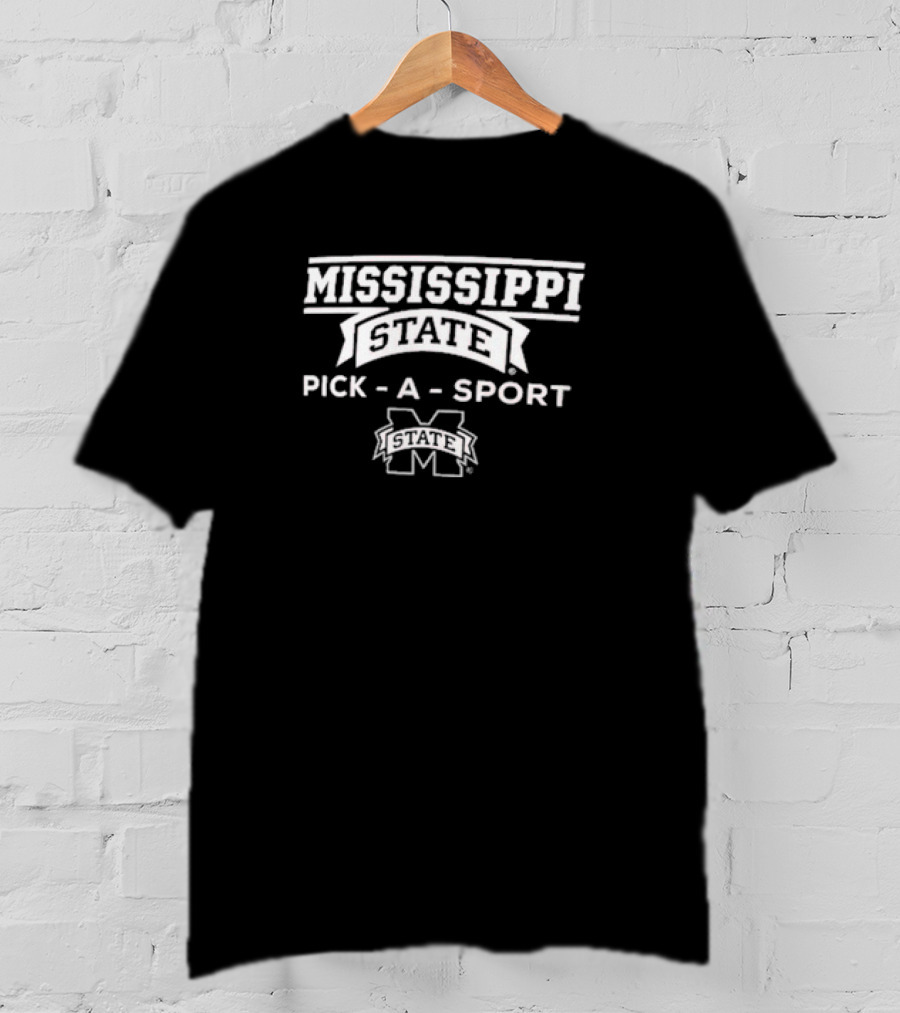 Mississippi State Bulldogs Pick-A-Sport State M T-Shirt