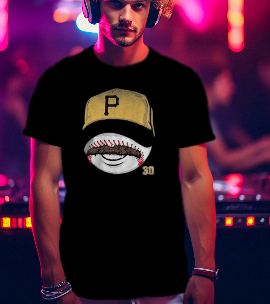 Paul Skenes Pittsburgh Pirates Mustache Baseball Cap 30 T-Shirt