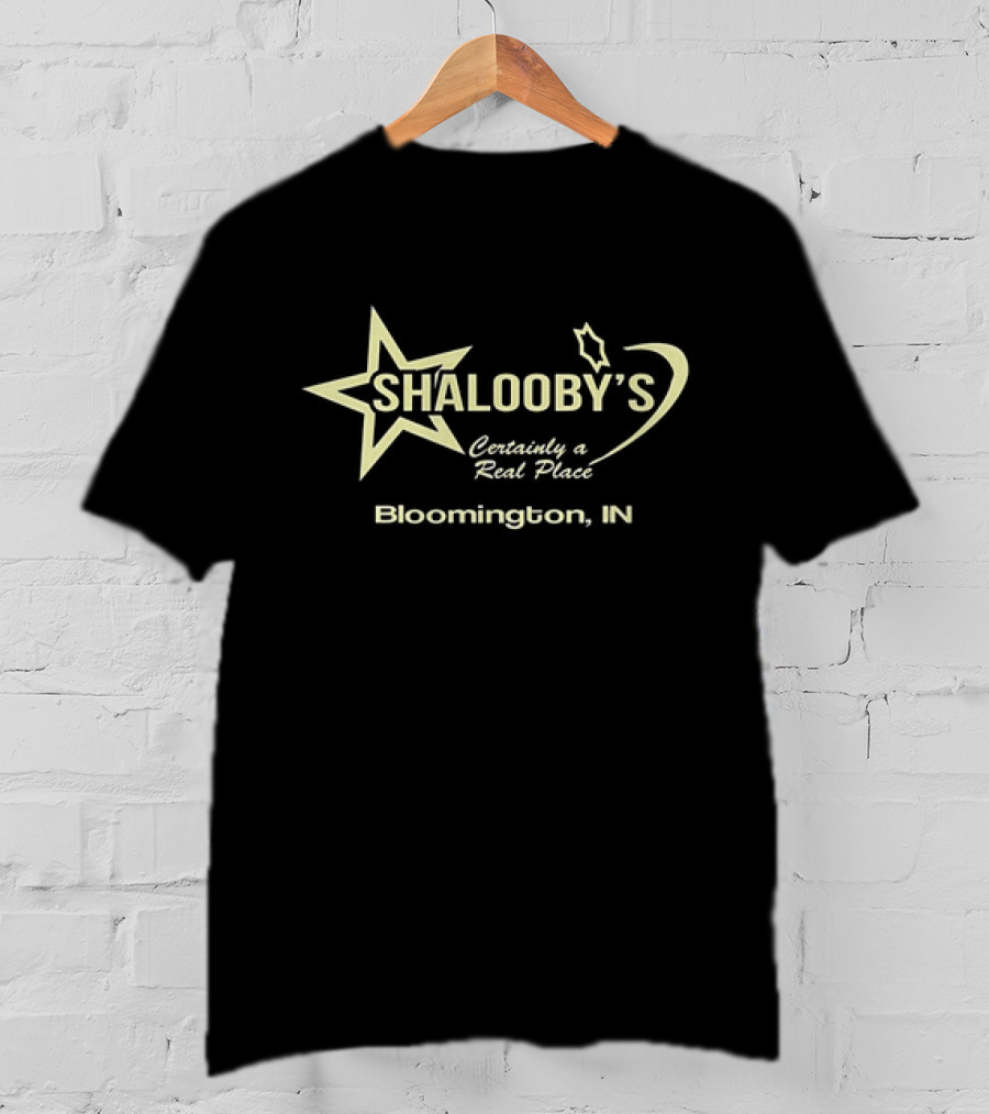 Shalooby's Certainly A Real Place Bloomington IN Star T-Shirt