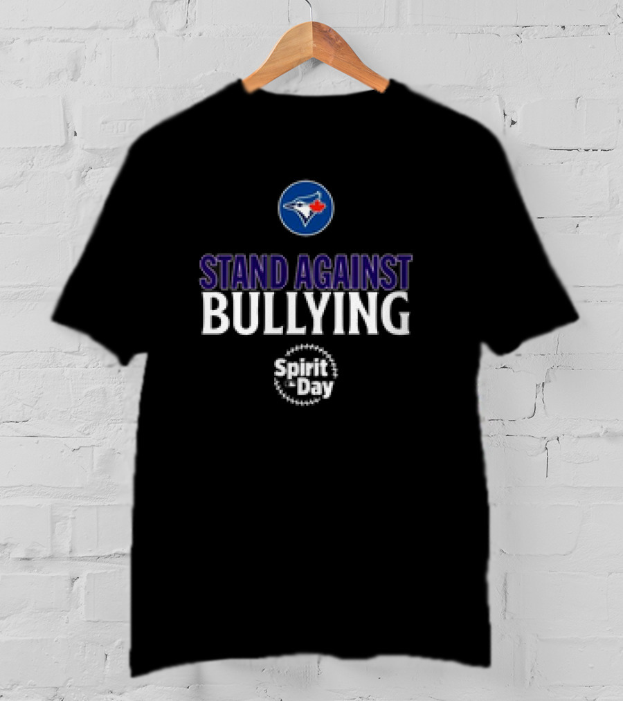 Toronto Blue Jays Stand Against Bullying Spirit Day T-Shirt