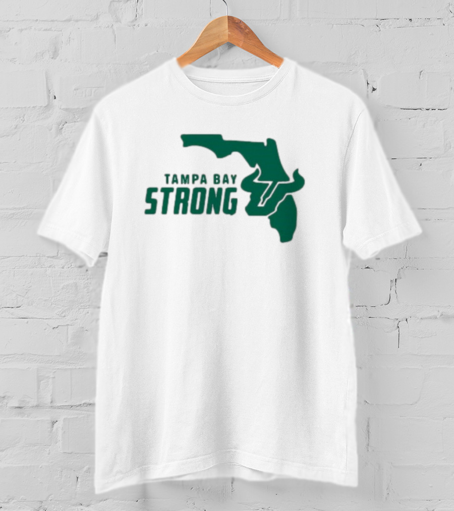 Tampa Bay Strong South Florida Bulls Hurricane Relief T-Shirt