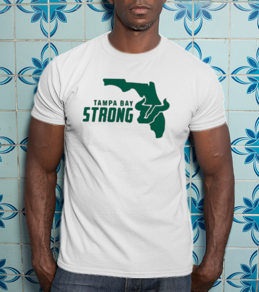 Tampa Bay Strong South Florida Bulls Hurricane Relief T-Shirt