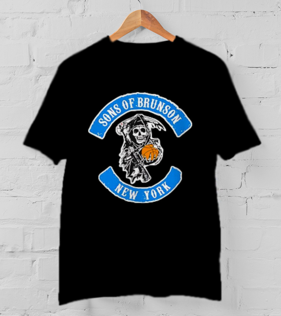 Sons Of Brunson New York Ghost Basketball T-Shirt