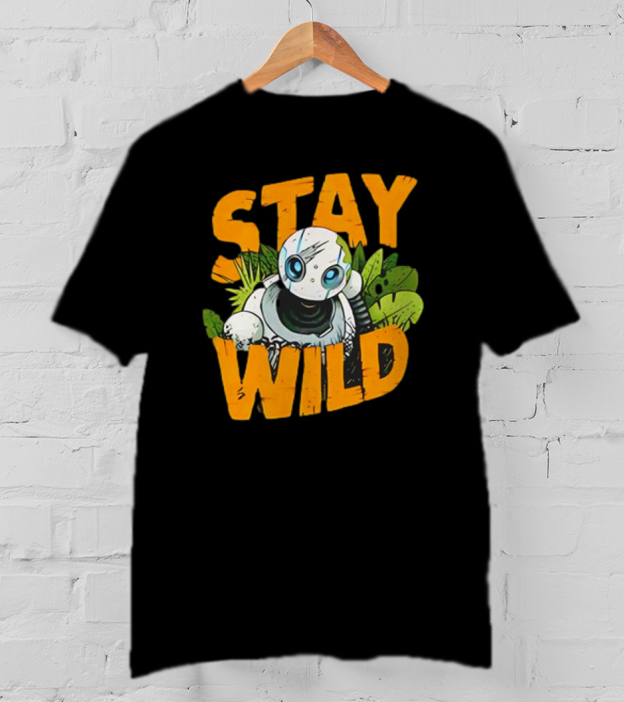 Stay Wild Roz The Wild Robot Jungle Adventure T-Shirt