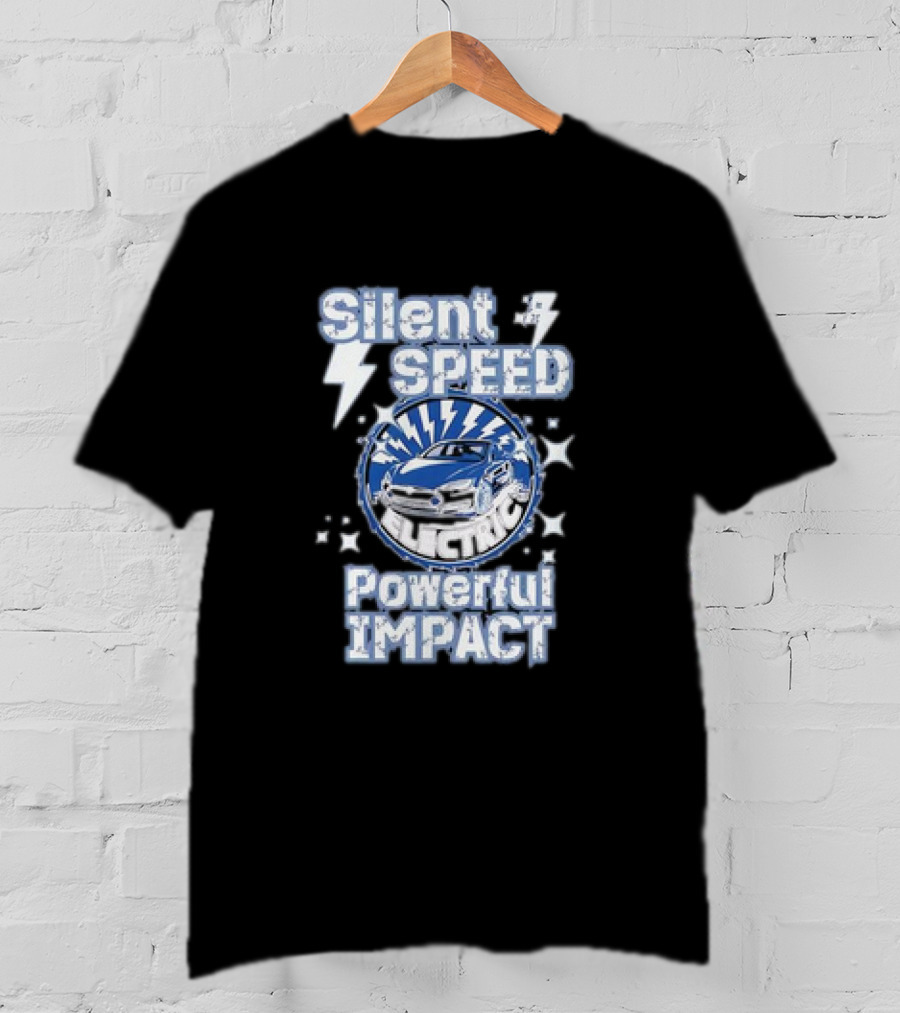 Silent Speed Electric Powerful Impact Car Driver T-Shirt