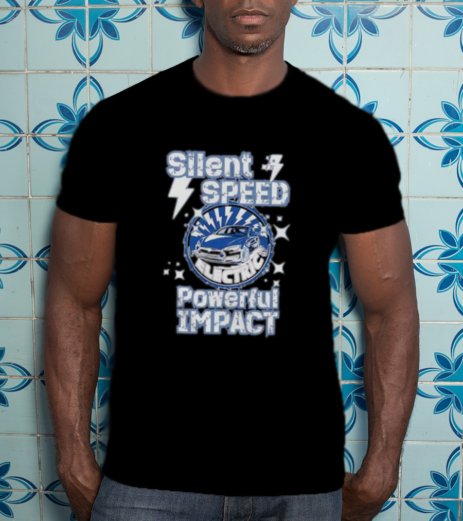 Silent Speed Electric Powerful Impact Car Driver T-Shirt