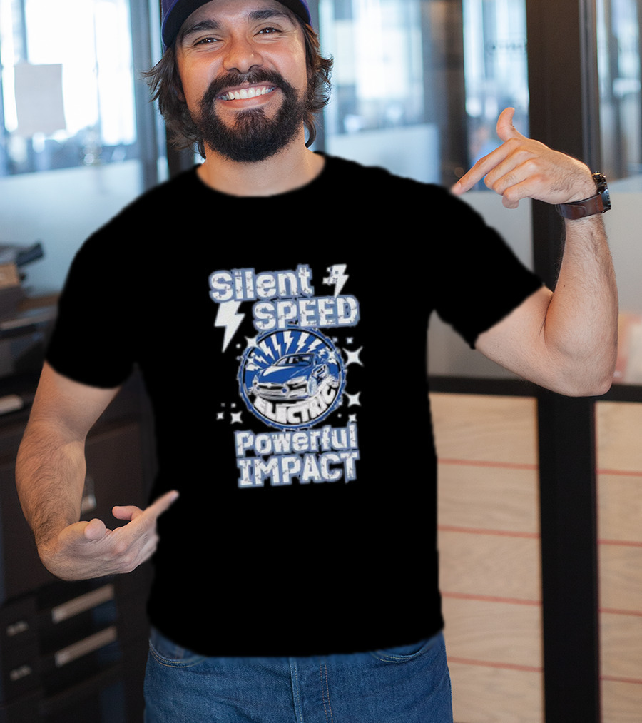 Silent Speed Electric Powerful Impact Car Driver T-Shirt