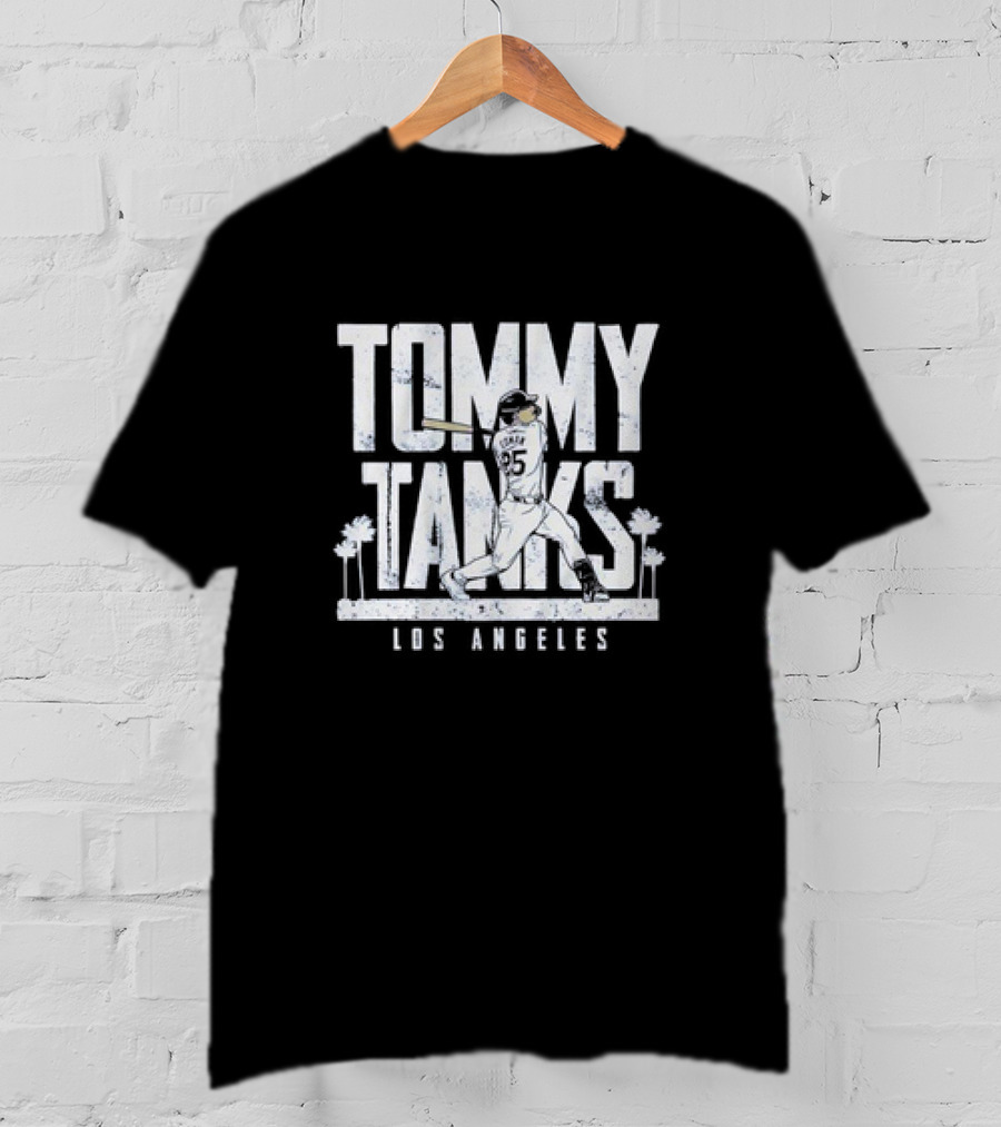Tommy Edman Tommy Tanks MVP Los Angeles MLBPA Baseball T-Shirt