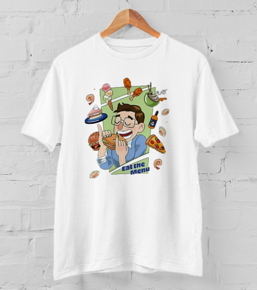 Keith's Food Bounty: Eat The Menu Cartoon Adventure T-Shirt