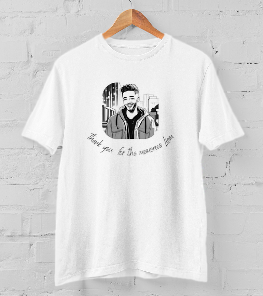 Thank You For The Memories Liam Payne Goodbye Honoring T-Shirt