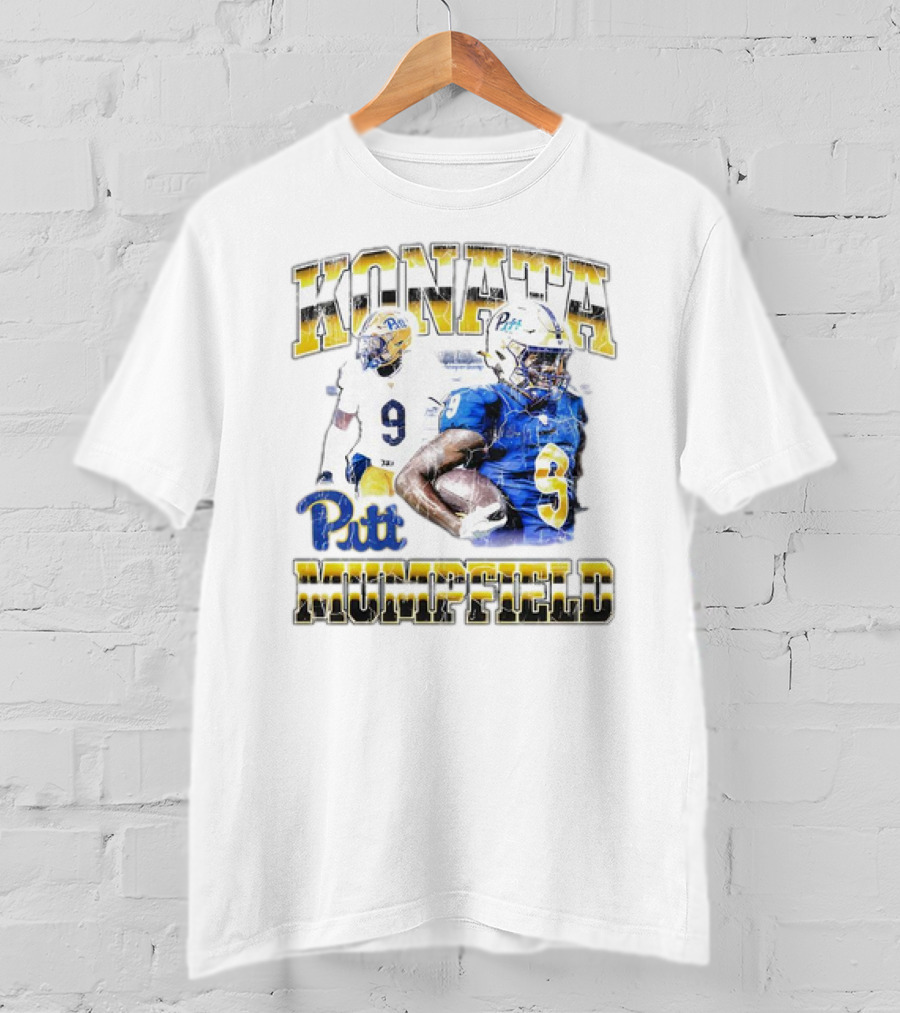 Konata Mumpfield Pitt Football #9 Jersey T-Shirt