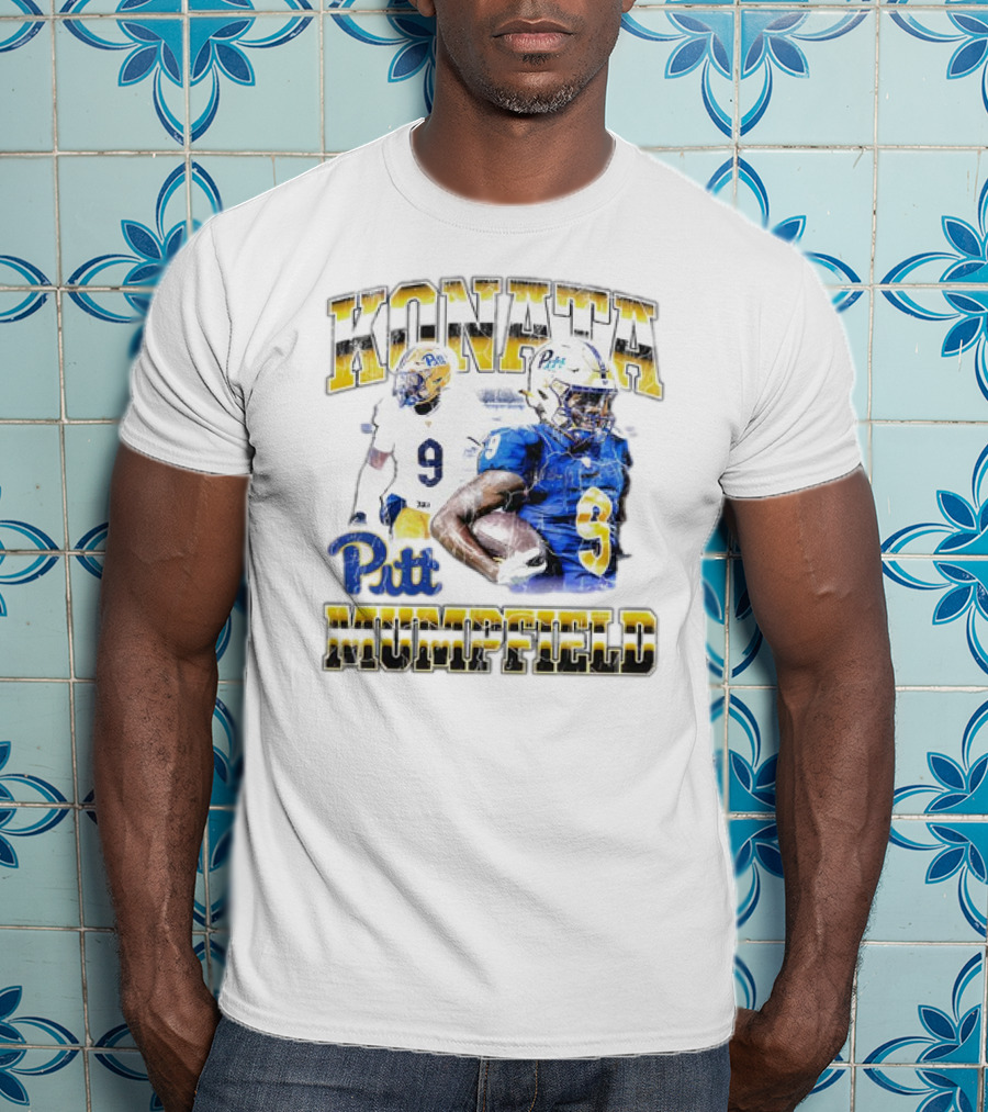 Konata Mumpfield Pitt Football #9 Jersey T-Shirt