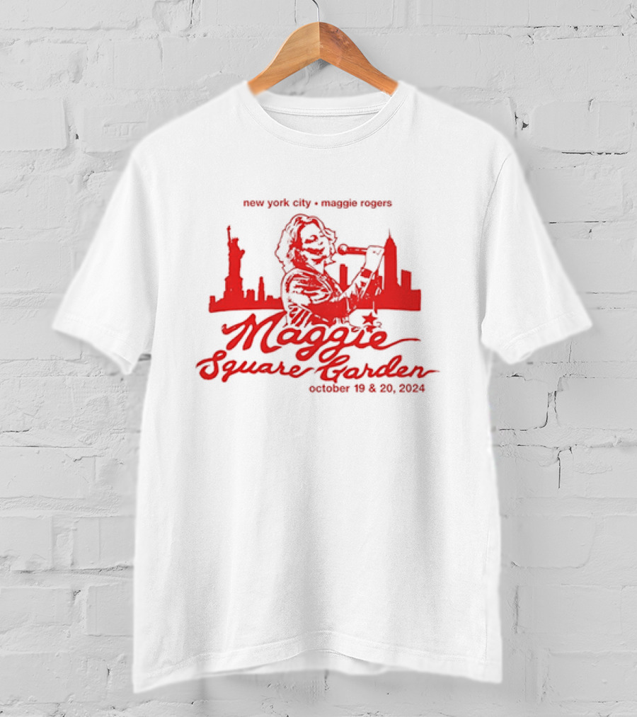 Maggie Rogers New York City Maggie Square Garden October 19 And 20 T-Shirt
