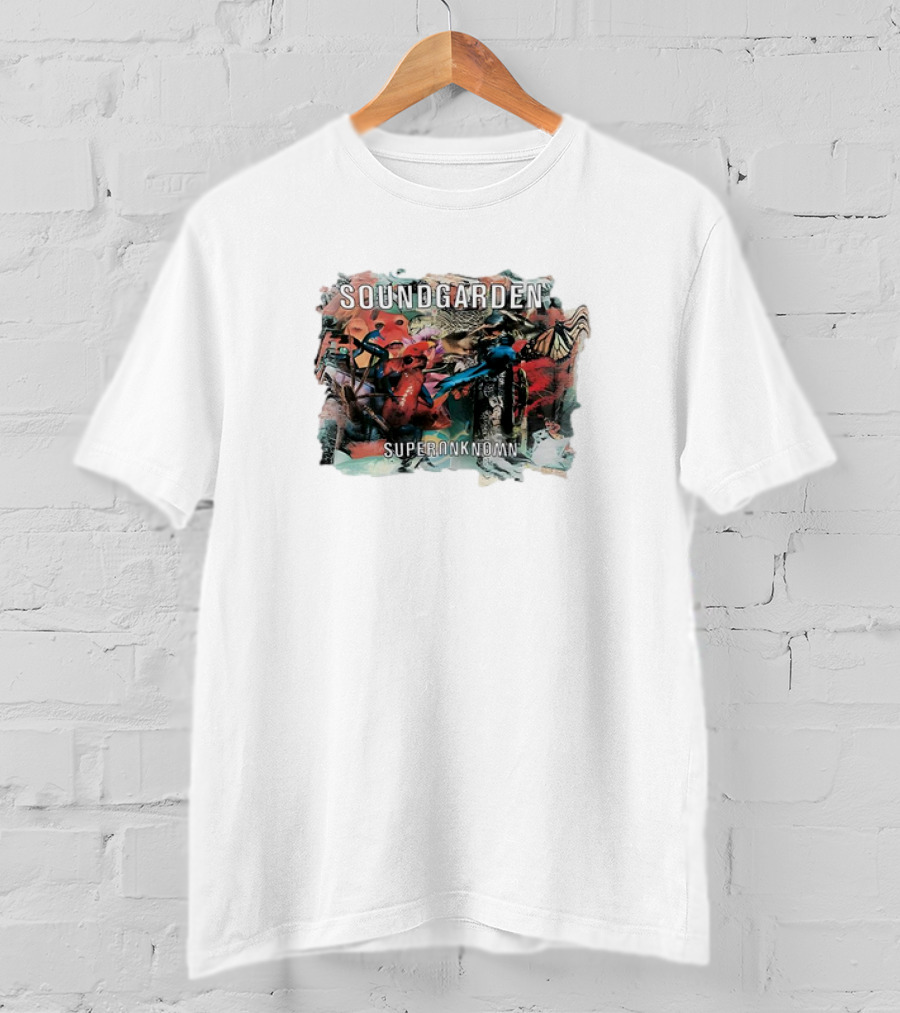 Soundgarden Superunknown Album Cover Art Abstract Collage T-Shirt