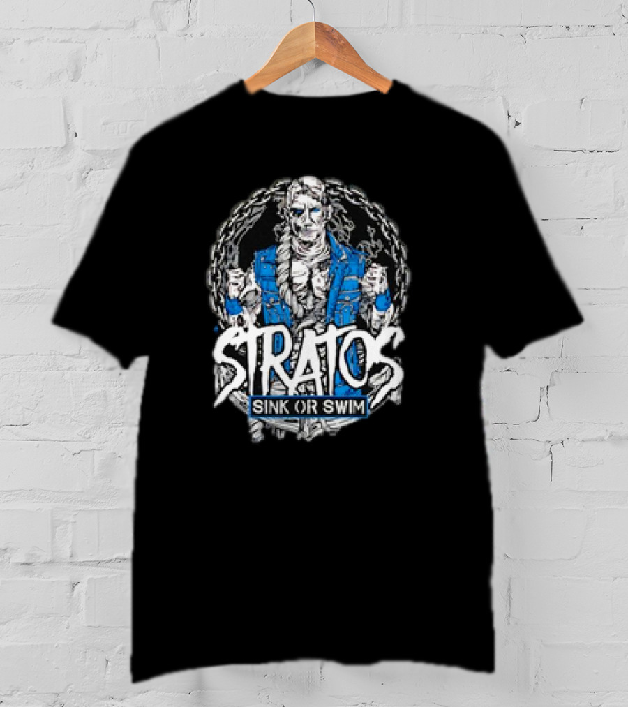 Stratos Sink Or Swim Zombified Horror Danny T-Shirt