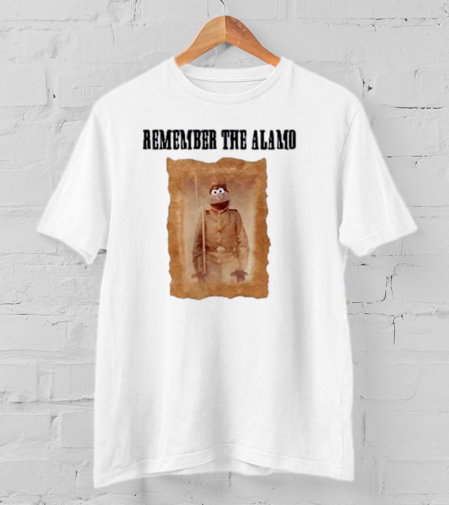 Remember The Alamo Funny Puppet T-Shirt