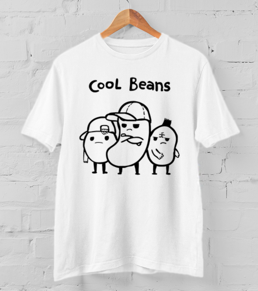 Cool Beans Cartoon Characters With Attitude Jd From Ny T-Shirt