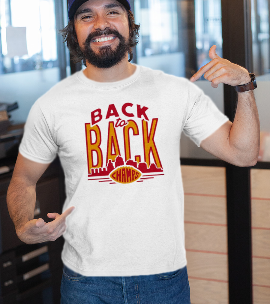 Kansas City Chiefs Back To Back Champs Ronald McDonald Back To Back Champs T-Shirt